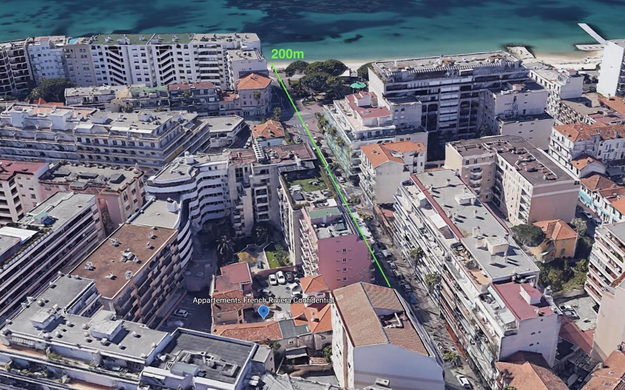 Appartements French Riviera Confidential Centre Ville Juan Les Pins Proche Des Plages Exterior foto